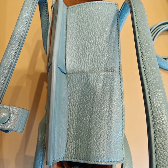 Bottega Veneta Arco Mini Crossbody Bag Blue Green - Picture 6 of 16